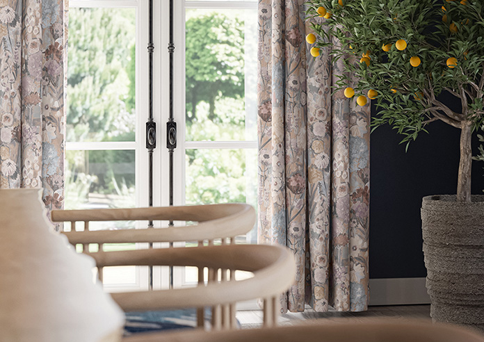 Wildflowers, Mist - Made to Measure Curtains - Image 5